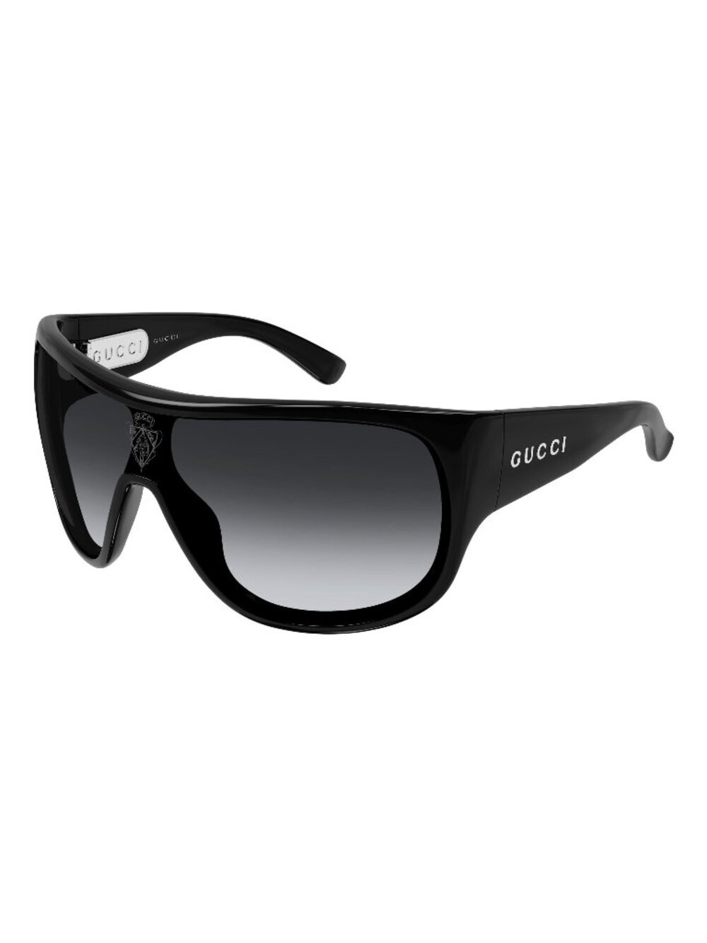 New Gucci Men's Sunglasses Black Grey Lens Injected Frame GG2168S 008 99
